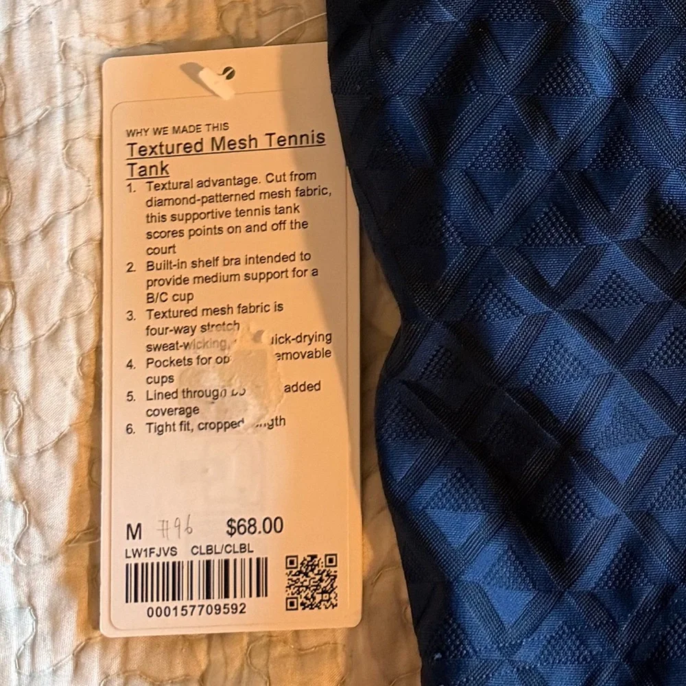Lululemon Athletica Navy Crop Top